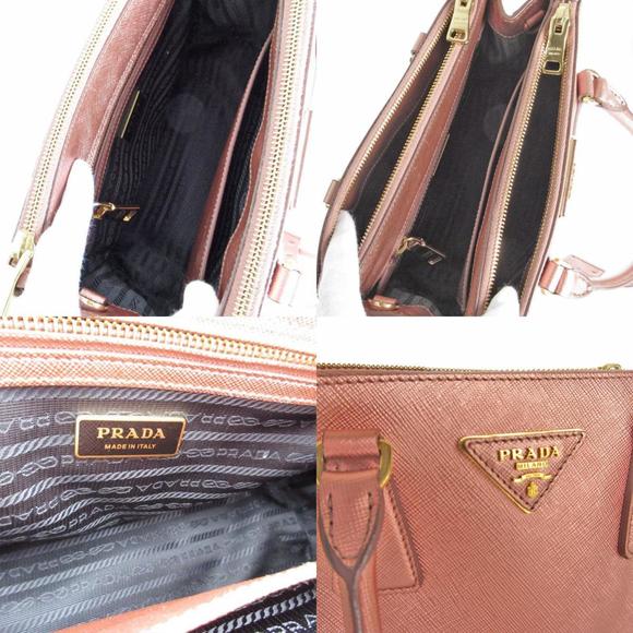 PRADA Pink Leather Shoulder Bag - Picture 5 of 5